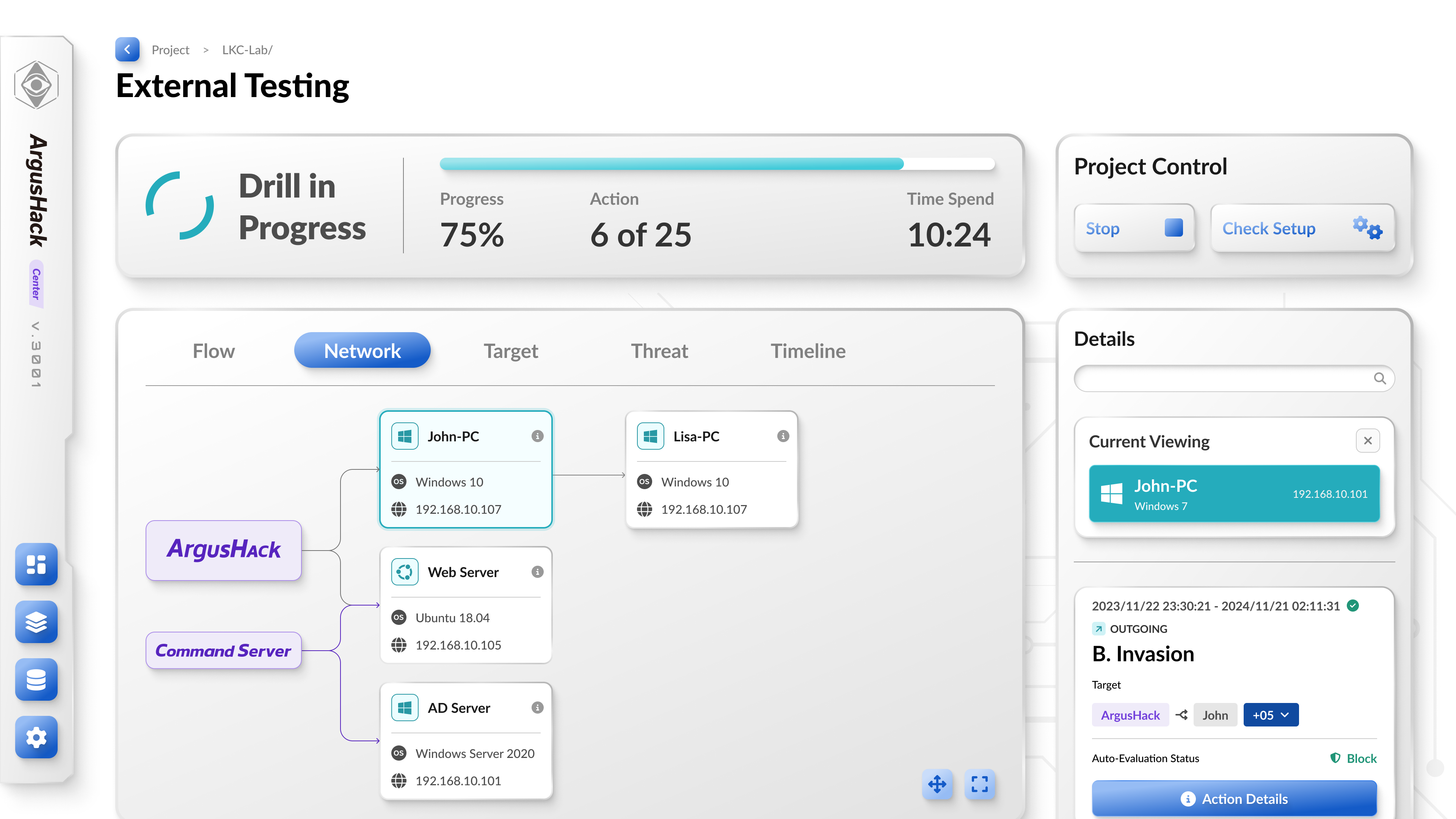 「ArgusHack ─ Design System v2」v1 視覺