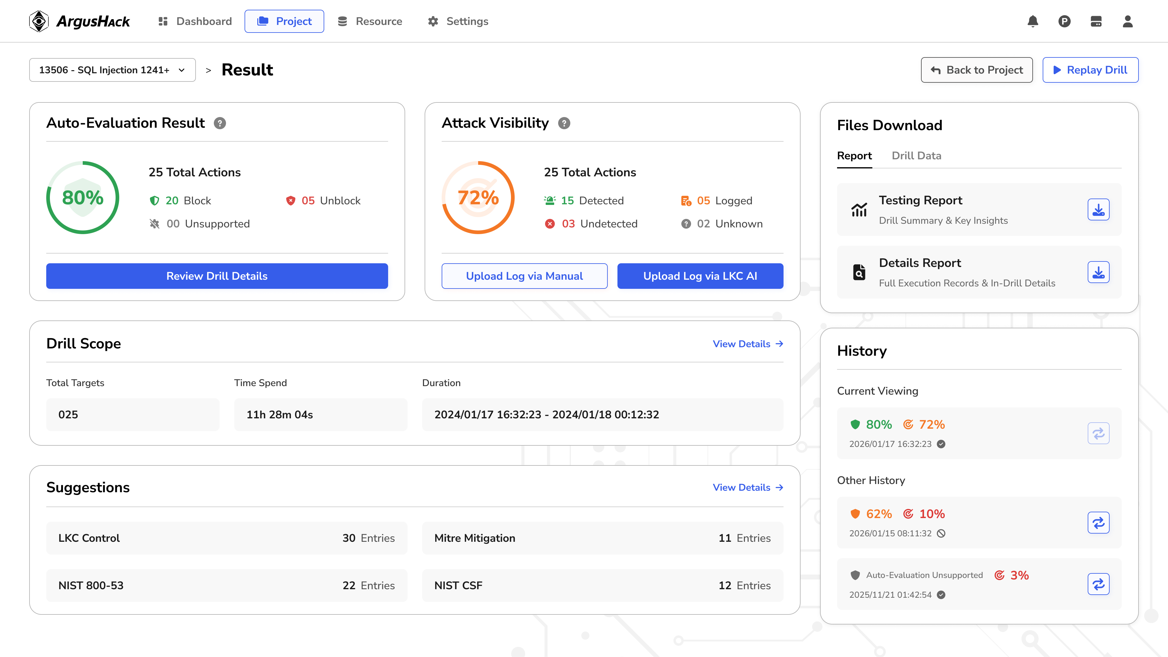 「ArgusHack ─ Design System v2」部分頁面展示設計畫面