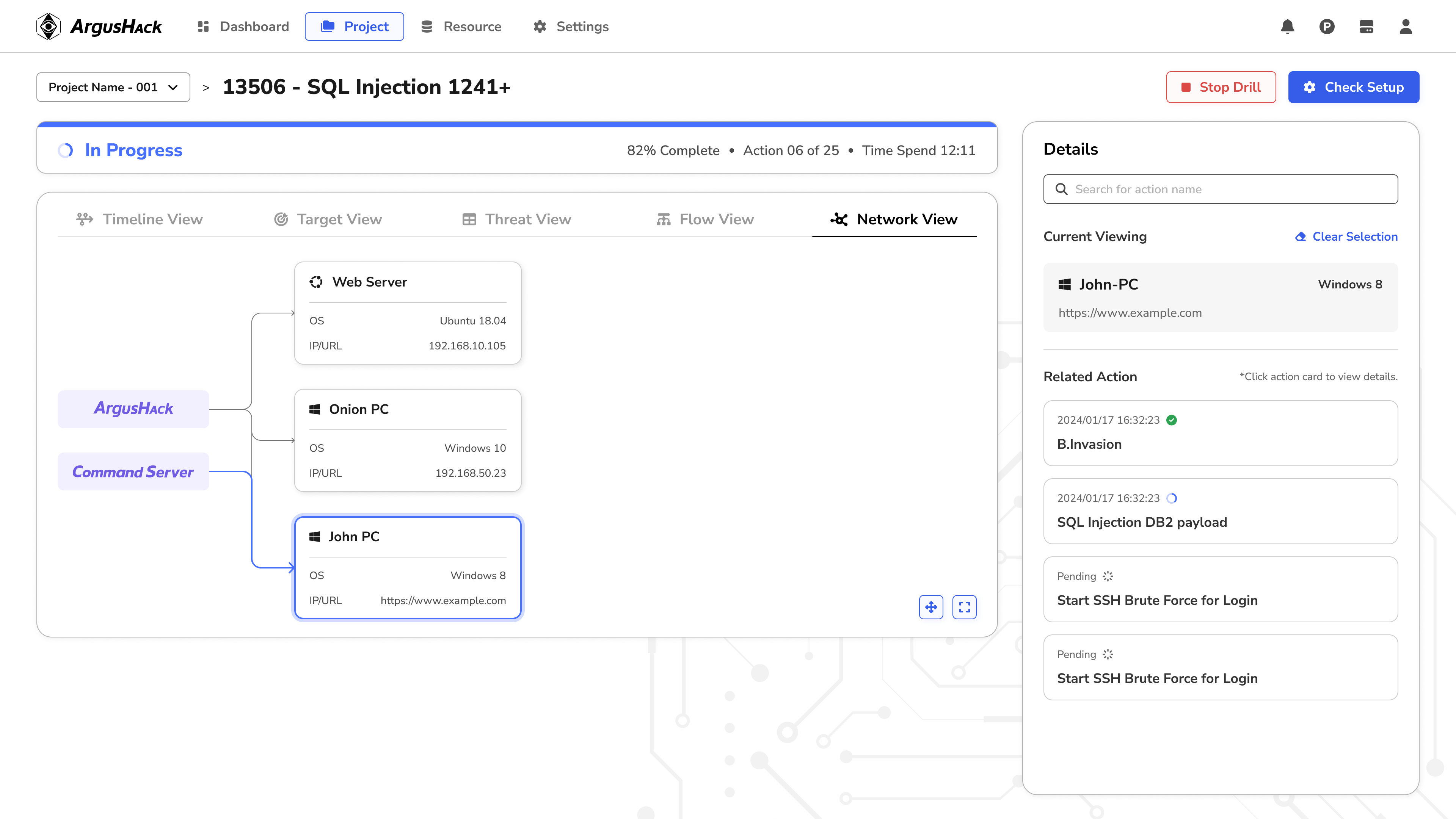 「ArgusHack ─ Design System v2」部分頁面展示設計畫面