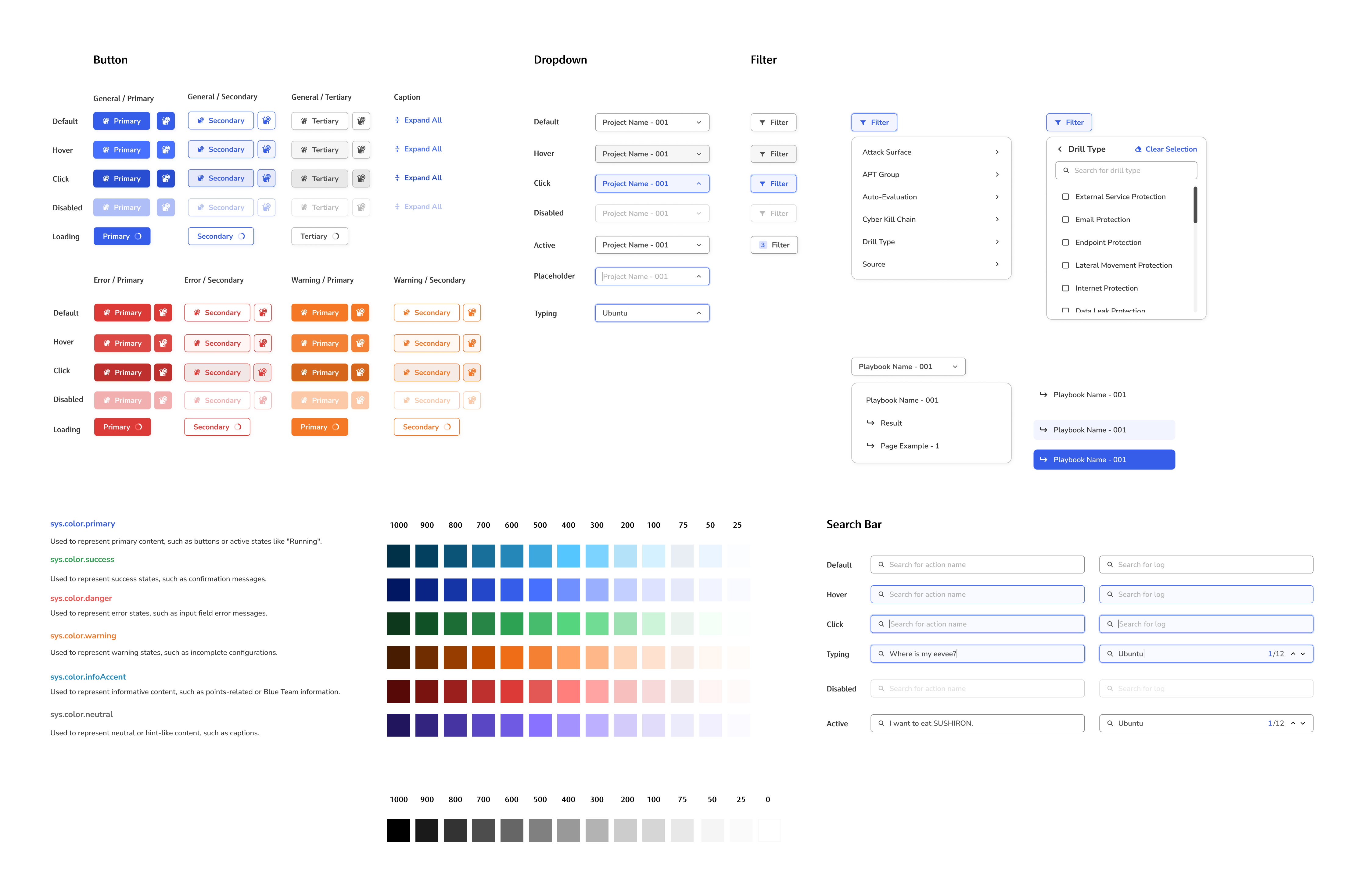 「ArgusHack ─ Design System v2」03｜重新設計元件