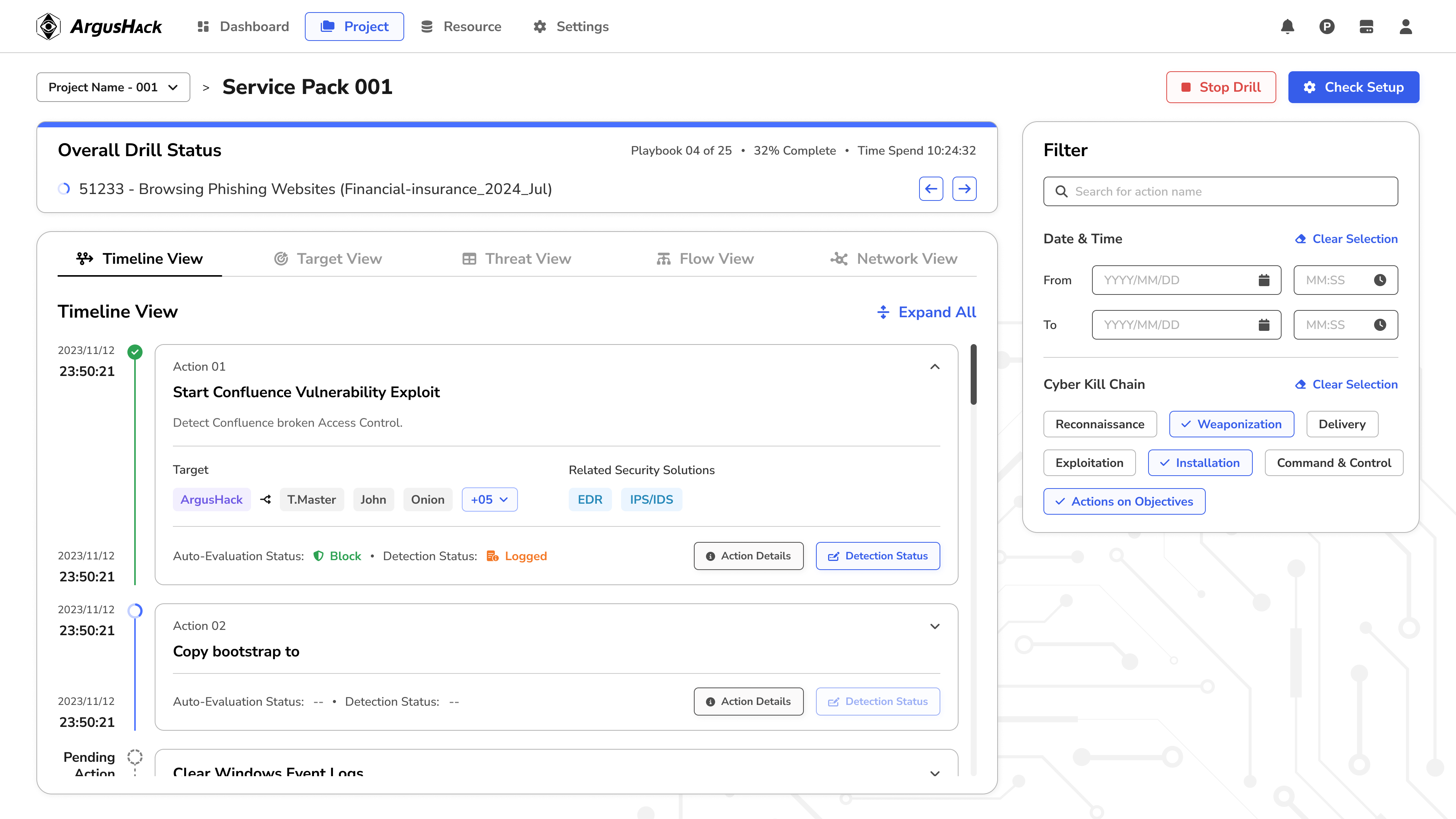 「ArgusHack ─ Design System v2」部分頁面展示設計畫面